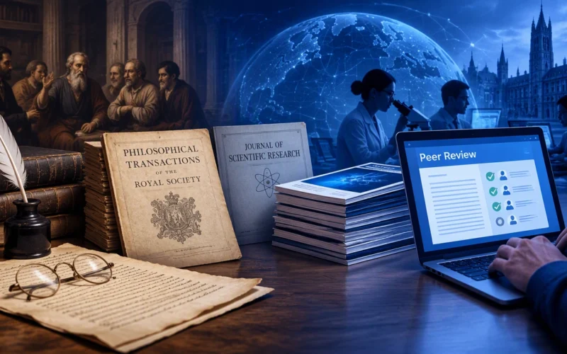history of academic journals